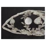 G - Holiday Decor Collection with Tablecloth, Ornaments, Garland, and Figurines