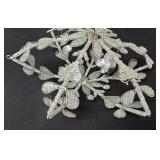 G - Holiday Decor Collection with Tablecloth, Ornaments, Garland, and Figurines