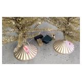G - Holiday Decor Collection with Tablecloth, Ornaments, Garland, and Figurines