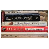 LL-FR - Health, Wellness, and Nutrition Book Collection Including Cookbooks and Guides