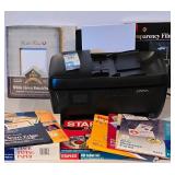 LL-FR - HP OfficeJet 3830 All-in-One Printer with Paper and Office Supplies Bundle