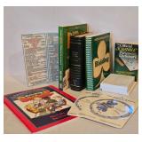 LL-FR - Deluxe Rotating Scrabble Boxed Set with Accessories and Card Game Collection