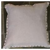 LL-FR - Set of 6 Decorative Throw Pillows Including Large Fringe, Lace, and Striped Styles