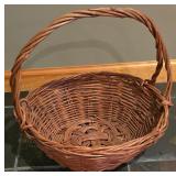 LL-FR - Collection of 9 Woven Baskets Including Longaberger and Large Rectangular Basket