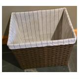 LL-FR - Collection of 9 Woven Baskets Including Longaberger and Large Rectangular Basket
