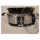 LL-FR - Crock-Pot SCCPB600-S Stainless Steel Slow Cooker with Digital Controls
