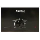 LL-FR - Aroma 15" x 24" Electric Roaster Oven with Lid and Rack