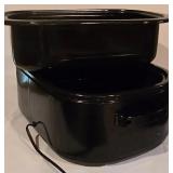 LL-FR - Aroma 15" x 24" Electric Roaster Oven with Lid and Rack