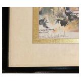 LL-FR - Set of 4 Framed R. Smith Ashbrook Architectural Prints