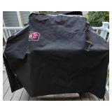 D - Ducane Stainless Steel Propane Gas Grill with Side Burner and Cover