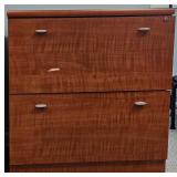 UL - 3 Piece Wood Office Storage Set - Cabinet and 2 Lateral File Drawers