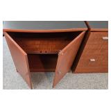 UL - 3 Piece Wood Office Storage Set - Cabinet and 2 Lateral File Drawers