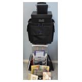 UL - Creative Memories Rolling Storage Bag, White Cart, Storage Cabinets, Photo Albums & Scrapbooking Tools