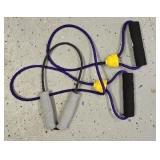 G - Exercise Equipment Set with 40in Trampoline, Dumbbells, Ball, and Accessories