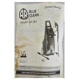 G - AR Blue Clean AR383 Electric Pressure Washer with Accessories and Manual