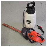 G - Black & Decker Hedge Hog 24-inch Hedge Trimmer and Roundup 1-Gallon Pump Sprayer