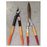 G - Garden Tool Set with Watering Cans and Hand Tools on Organizer Rack
