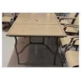 G - 7-Piece Patio Dining Set with Table, 2 Rockers, 4 Chairs