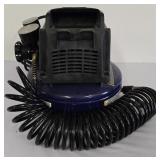 G - Portable Air Compressor with Dual Gauges and Coiled Hose