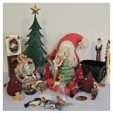 G - Holiday Decor Collection with 21 Inch Metal Tree and Ornaments