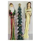 G - Holiday Decor Collection with 21 Inch Metal Tree and Ornaments