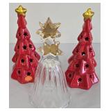 G - Holiday Decor Collection with 21 Inch Metal Tree and Ornaments
