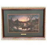 O - Framed Terry Redlin Morning Solitude Print
