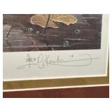 LR - Framed Limited Edition Wood Duck Pond Print by Les Kouba