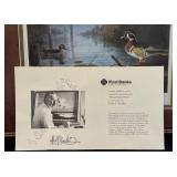 LR - Framed Limited Edition Wood Duck Pond Print by Les Kouba