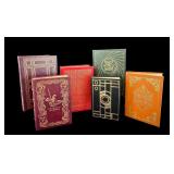 Set of 6 Easton Press and Franklin Library Leather-Bound Classics including Easton Press The Iliad of Homer