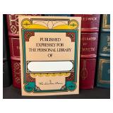 Set of 5 Easton Press Leather-Bound Classics Illustrated including Easton Press Robin Hood