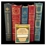 Set of 5 Easton Press Leather-Bound Classics Illustrated including Easton Press Robin Hood