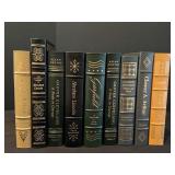Set of 9 Easton Press Leather-Bound Presidential Biographies