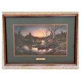 O - Framed Terry Redlin Morning Solitude Print