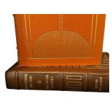 O - Collection of 8 Easton Press Leather-Bound Presidential Biographies