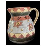 K - Decorative Ceramic and Porcelain Pitcher, Divided Platter, and Serving Plate Collection