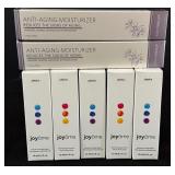 K - Set of 7 Skin Care Items Including Anti-Aging Moisturizer and Joyome Serums