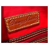 O - Dooney and Bourke Red Pebble Grain Crossbody Bag with Adjustable Strap