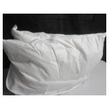 Queen 2 Pack Firm White Duck Feather & Down Bed Pillow | BOKSER HOME