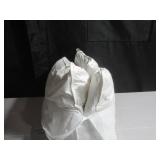 Queen 2 Pack Firm White Duck Feather & Down Bed Pillow | BOKSER HOME