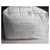 King - Cal King  Extra Warm Down Alternative Duvet Comforter Insert UPC 810098936736