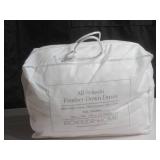 Full - Queen All Season Feather & Down Duvet Comforter Insert