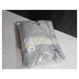 Queen Full 100% French Linen Duvet Cover BOKSER HOME Color Shadow Pinstripe