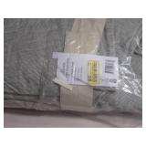Queen Full 100% French Linen Duvet Cover BOKSER HOME Color Shadow Pinstripe