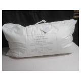 2 Pack King Medium White Duck Feather & Down Bed Pillow BOKSER HOME