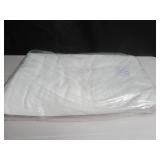 12 Pack BOKSER HOME BH70109 White Bath Towel 25" X 54"
