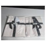 2 Pack Full Blush 100% Cotton Sateen Flate Sheet Separate | BOKSER HOME