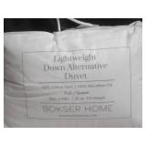 Full/Queen Lightweight Premium Down Alternative Duvet Comforter Insert BOKSER HOME
