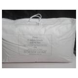 2 Pack King  Firm White Duck Feather & Down Bed Pillow BOKSER HOME