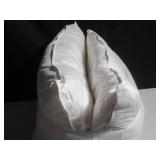 2 Pack King  Firm White Duck Feather & Down Bed Pillow BOKSER HOME